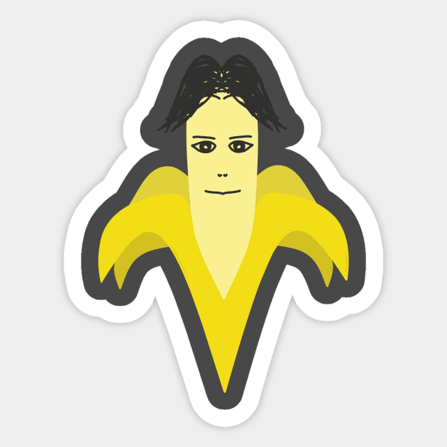 banana Sticker by SGH